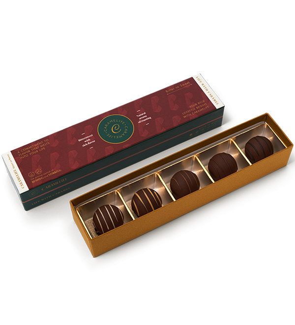 CARAMEL CHOCOLATE TRUFFLES | キャラメルチョコレートトリュフ